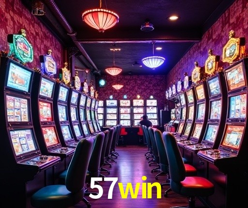 Interface moderna da plataforma 57win